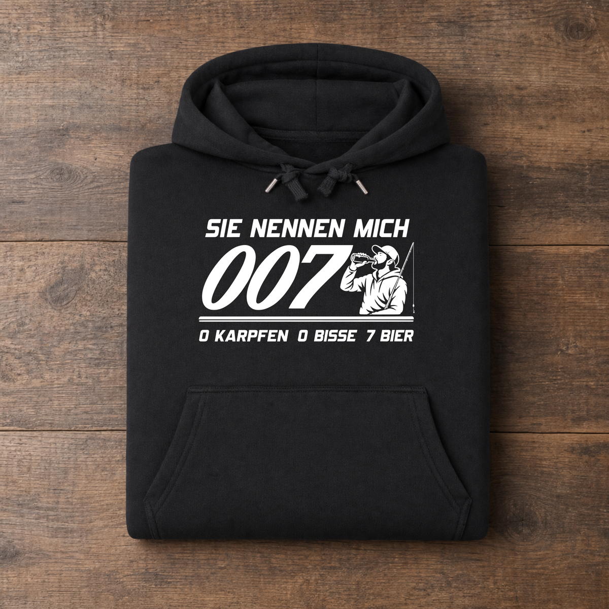 Sie nennen mich 007 · Karpfen – Premium Hoodie