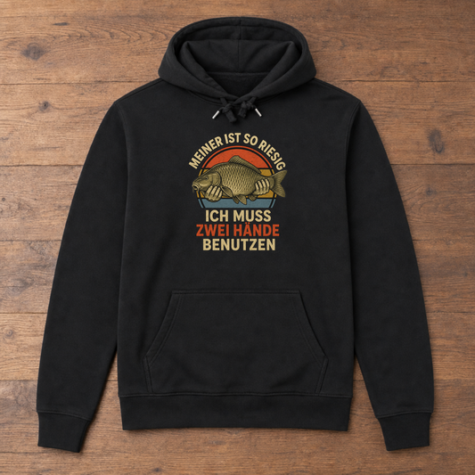 Ich muss zwei Hände benutzen - Premium Hoodie